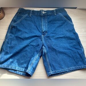 Carhartt Men's Dark Blue Jean Shorts